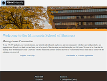 Tablet Screenshot of msbcollege.edu